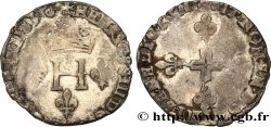 HENRI III Double sol parisis, 2e type 1583 Aix-en-Provence