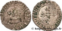 CHARLES, REGENCY - COINAGE WITH THE NAME OF CHARLES VI Gros dit  florette  n.d. Angers
