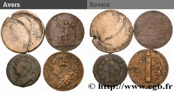 LOTS Lot de quatre monnaies de la Révolution française n.d. s.l.