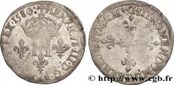HENRI III Double sol parisis, 2e type 1580 Lyon TB+