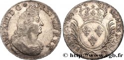 LOUIS XIV LE GRAND OU LE ROI SOLEIL Écu aux palmes 1694 Paris