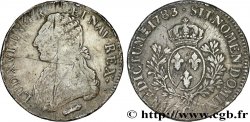 LOUIS XVI Écu aux branches d olivier 1783 Perpignan