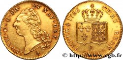 LOUIS XVI Double louis d’or aux écus accolés 1786 Paris TTB+