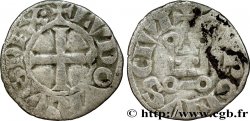 LOUIS VIII LE LION ET PREMIÈRE PARTIE DU RÈGNE DE LOUIS IX Denier tournois c.1223-1245 