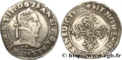HENRY III Franc au col plat 1580 Angers