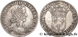 LOUIS XIII LE JUSTE Écu, buste drapé (1er buste de Jean Warin) 1642 Paris, Monnaie de Matignon