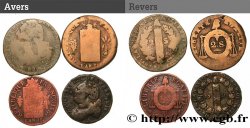 LOTTE Lot de quatre monnaies de la Révolution française n.d. s.l.
