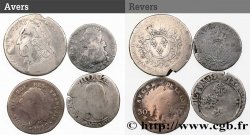 LOTS Lot de 4 monnaies royales n.d. Ateliers divers