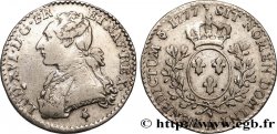 LOUIS XVI Dixième d écu aux branches d olivier 1777 Paris