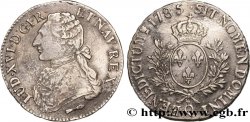 LOUIS XVI Écu aux branches d olivier 1785 Perpignan