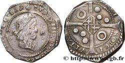 ESPAGNE - PRINCIPAUTÉ DE CATALOGNE - LOUIS XIII LE JUSTE V réaux 164[2] Barcelone TB+/TTB