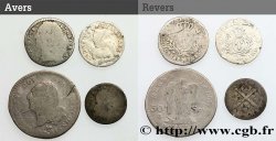 LOTTE Lot de 4 monnaies royales n.d. Ateliers divers
