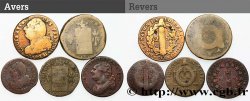 LOTTE Lot de cinq monnaies de la Révolution française n.d. s.l.