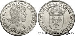 LOUIS XIII  Quart d écu, buste drapé (1er buste de Jean Warin) 1642 Paris, Monnaie du Louvre BB