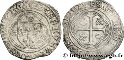 CHARLES VIII Blanc à la couronne n.d. Tournai BC+