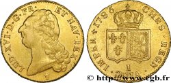 LOUIS XVI Double louis d’or aux écus accolés 1786 Limoges
