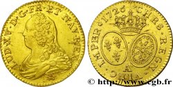 LOUIS XV DIT LE BIEN AIMÉ Louis d&nbsp;or aux écus ovales, buste habillé 1726 Paris