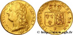 LOUIS XVI Louis d or aux écus accolés 1786 Lyon