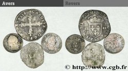 LOTES Lot de 4 monnaies royales n.d. Ateliers divers
