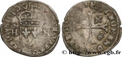 HENRI IV LE GRAND Douzain aux deux H couronnées, 9ème type 1593 Clermont-Ferrand