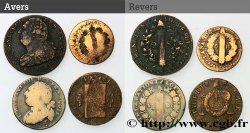 LOTES Lot de quatre monnaies de la Révolution française n.d. s.l.