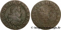 LOUIS XIII LE JUSTE Double tournois, type 6 de Paris 1629 Paris