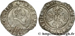HENRY III Franc au col plat 1581 Bayonne fSS