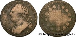 LOUIS XVI 12 deniers dit  au faisceau , type FRANÇOIS 1792 Paris