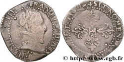 HENRI III Demi-franc au col plat 1580 Limoges