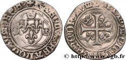 CHARLES VIII Blanc à la couronne 24/04/1488 Poitiers