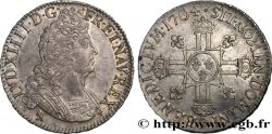 LOUIS XIV LE GRAND OU LE ROI SOLEIL Écu aux huit L, 2e type 1704 Rennes TTB+/SUP