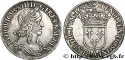 LOUIS XIII LE JUSTE Écu, buste drapé (1er buste de Jean Warin) 1642 Paris, Monnaie de Matignon TTB+