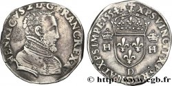 HENRI II Teston à la tête nue, 1er type 1554 Lyon