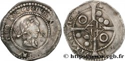 SPANIA - PRINCIPAUTY OF CATALONIA - LOUIS XIII V réaux 164[2] Barcelone q.SPL