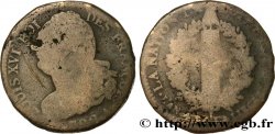 LOUIS XVI (MONARQUE CONSTITUTIONNEL)  2 sols dit &nbsp;au faisceau&nbsp;, type FRANÇOIS 1792 Paris