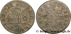 LOUIS XIV LE GRAND OU LE ROI SOLEIL XV deniers aux 2 L couronnées 1713 Metz