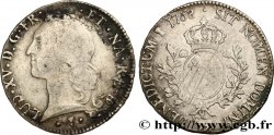 LOUIS XV DIT LE BIEN AIMÉ Écu aux branches d’olivier, tête ceinte d’un bandeau 1768 Pau TB
