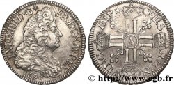LOUIS XIV &nbsp;THE SUN KING&nbsp; Écu aux huit L, 1er type 1690 Paris fVZ