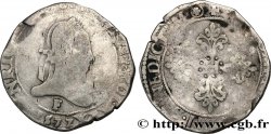 HENRI III Franc au col plat 1577 Angers