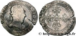 HENRY III Franc au col plat 1578 Rouen