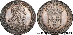 LOUIS XIII  Demi-écu, buste drapé et cuirassé (2e buste de Jean Warin) 1642 Paris, Monnaie du Louvre AU
