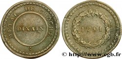CONFIANCE (MONNAIES DE...) Dixain de Rochon 1791 Lyon TTB