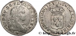 LOUIS XV DIT LE BIEN AIMÉ Douzième d écu dit  de France” 1723 La Rochelle TTB/TTB+