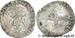 HENRY III Double sol parisis, 2e type 1582 Montpellier