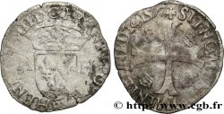 HENRI III Douzain aux deux H, 1er type 1577 Rouen