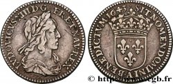 LOUIS XIII LE JUSTE Piéfort de poids quadruple du douzième d écu, 3e type, 2e poinçon de Warin 1643 Paris, Monnaie du Louvre