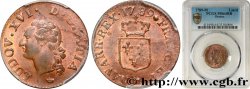 LOUIS XVI Liard dit  à l écu  1789 Toulouse
