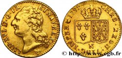 LOUIS XVI Louis d or aux écus accolés 1792 Montpellier TTB