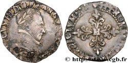 HENRY III Demi-franc au col plat 1579 Bayonne