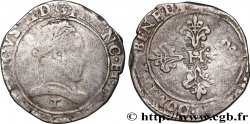 HENRY III Franc au col plat 1576 Nantes